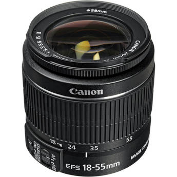 Canon Lente Autofoco EF-S 18-55mm f/3.5-5.6 IS para Algumas C�meras SLR Digitais