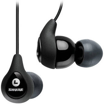 Shure SE110 Sound-Isolating In-Ear Stereo Earphones (Black)