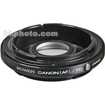 Bower Lens Adapter - FD (Manual Focus) System to Canon EOS (Auto Focus)