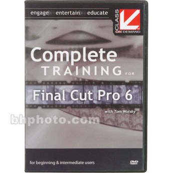Class on Demand Complete Training for Final Cut Pro 6 - DVD