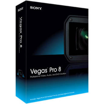 Sony Vegas Pro 8 Video Editing Software for Windows