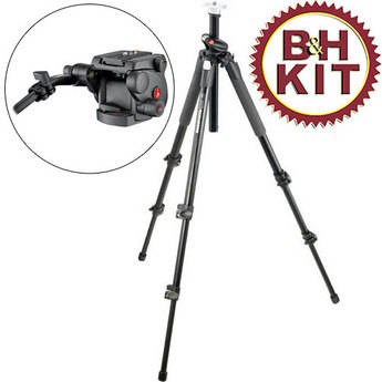 Manfrotto by Bogen Imaging BO190XPR503HD 190XPR Pro Tripod with 503HDV Fluid Video Head