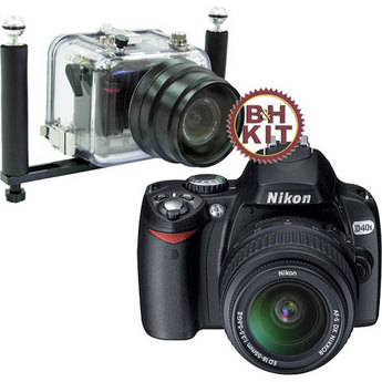 Fantasea Line FD-40X Housing w/ D40X / 18-55mm