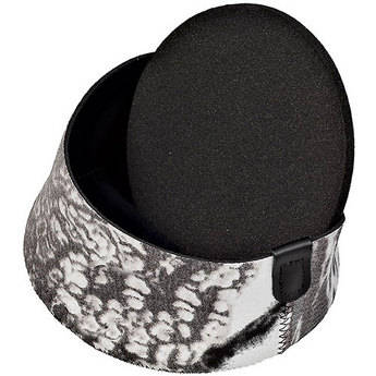 LensCoat Large  Hoodie Lens Hood Cover for 4.25 to 4.75" Diameter (Realtree Hardwoods Snow )