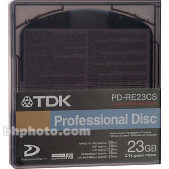 TDK XP23Q 23.3 Gigabyte Hard Disk Recording Medium