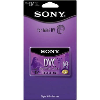 Sony DVM-60 EXELLENCE TAPE - CHIPLESS