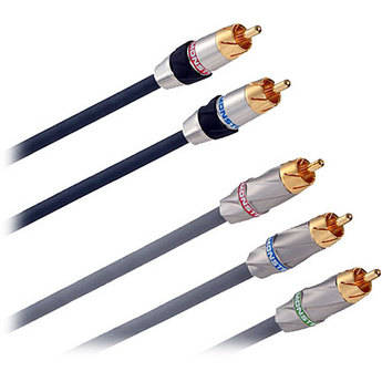 Monster Cable MC500CVA2M Component Video and Stereo Audio Kit (6.5 ft)