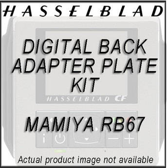 Hasselblad Kit de Prato Adaptador Dedicado para Backs Digitais CF/CF-MS  encaixa na Mamiya RB67  