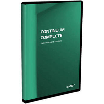 Boris FX Boris Continuum Complete 5.0 FxPlug Software for Mac