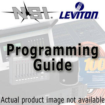 NSI / Leviton Laminated Quick-Reference Programming Guide