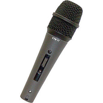 Astatic CTM-77 - Microfone Condensador de M�o com Seletor Liga/Desliga
