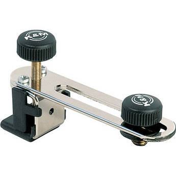 K&M 24035 Drum Rim Microphone Mount (Nickel)