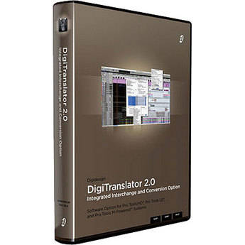 Digidesign DigiTranslator 2.0 - File Conversion and Exchange Utility - Educational Institution Discount