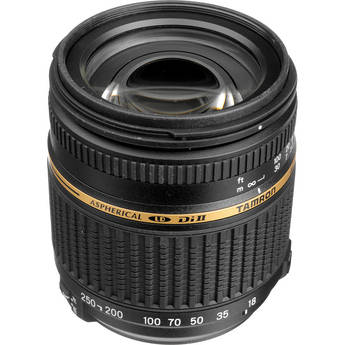 Tamron Lente Autofoco IF Macro Aesf�rica 18-250mm f/3.5-6.3 Di-II LD para SLR Digital da Nikon     