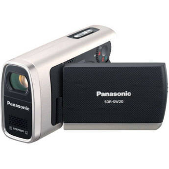 Panasonic SDR-SW20 Waterproof SD Camcorder (Silver) 