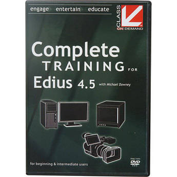 Class on Demand Complete Training for Edius 4.5 - DVD