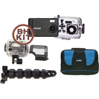 Intova IC500 Underwater Digital Camera kit w/ PX21 Flash, Flex Arm/ PXAB Bag