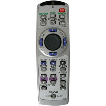 Sanyo Remote Controller for the Sanyo PLC-WXU30 HD Projector