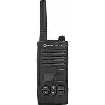 Motorola Model RDU2080D  with Display, RDX Business Series Two-Way UHF Radio (Black)