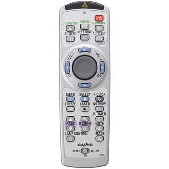 Sanyo Remote Control for the Sanyo PLC-XU88 DLP Projector