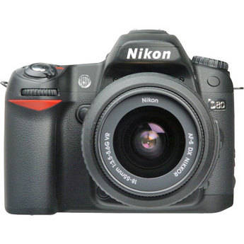 Nikon D80 SLR Digital Camera Kit with 18-55mm VR Lens