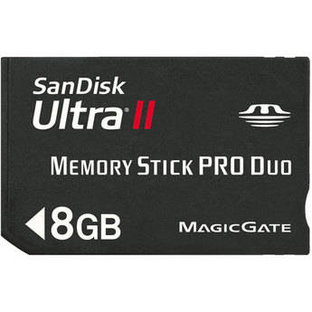 SanDisk 8GB Ultra II Memory Stick PRO Duo