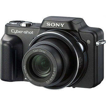 Sony Cyber-shot DSC-H10 Digital Camera (Black) with Deluxe Accessory Kit
