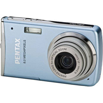 Pentax Optio M50 Digital Camera (Blue)