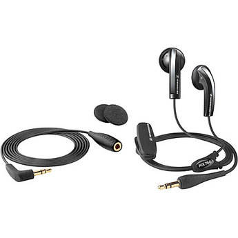Sennheiser MX 760 Stereo Earbuds with Basswind (Black)