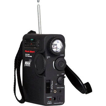 Sima CR-200 Crank Power Radio & Flashlight