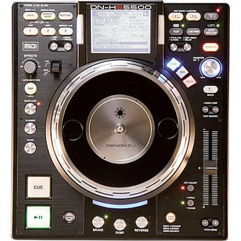 Denon DJ DN-HS5500 � Toca-Discos e Controlador DJ Media Player com Bandeja Direct-Drive

