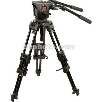 Manfrotto by Bogen Imaging 3186 Tripod Legs (Black) with 516 Fluid Head