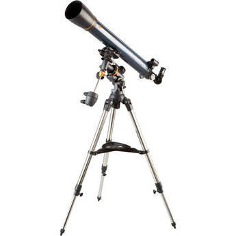 Celestron AstroMaster 90EQ-MD 3.5/90mm Refractor Telescope Kit 