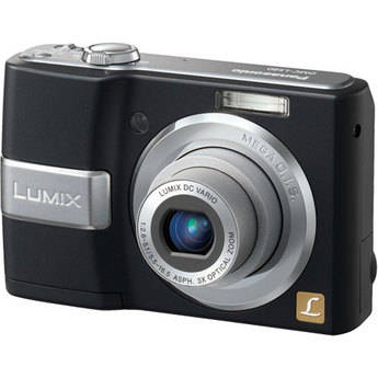 Panasonic Lumix DMC-LS80 Digital Camera (Black)