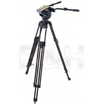 Manfrotto by Bogen Imaging 350MVB  Professional Video Tripod Legs (Black) with 100mm Half Ball and 516 Head