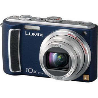 Panasonic C�mera Digital Lumix DMC-TZ5 (Preta) com Kit B�sico de Acess�rios