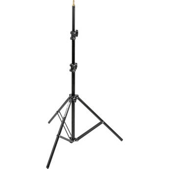 Manfrotto by Bogen Imaging 366B Basic Black Light Stand - 6' (1.8m)