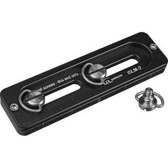 Custom Brackets GLM-2 Lens Plate for Gimbal Head - for Telephoto Lenses 