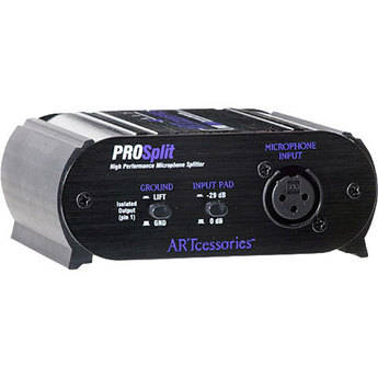 ART ProSplit - Two-Way Microphone Signal Splitter 