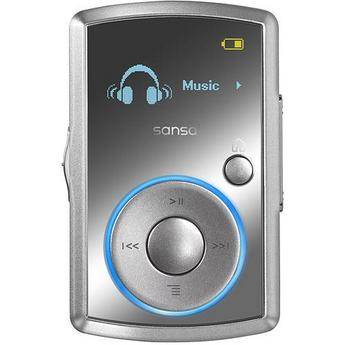SanDisk Sansa Clip 4GB MP3 Player (Silver)