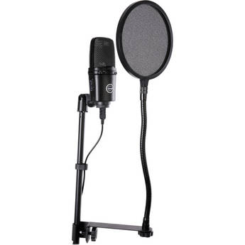 Pearstone PFN - Nylon Round Pop Filter with Gooseneck (6.6")