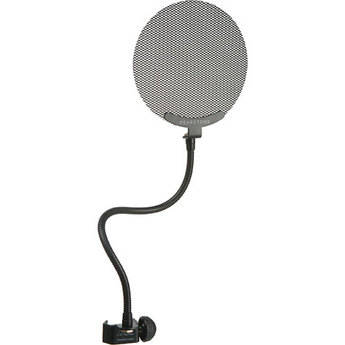 Pearstone PFMR - Metal Round Pop Filter with Gooseneck (5.5")