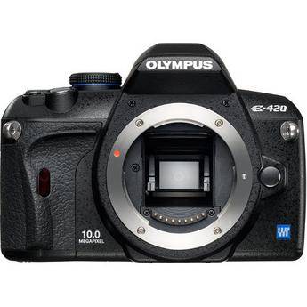 Olympus E-420 SLR Digital Camera (Camera Body)