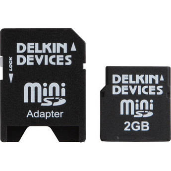 Delkin Devices Cart�o MiniSD - 2GB