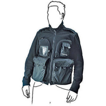 Gitzo Fleece Jacket, Medium (Black)