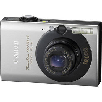 Canon C�mera Digital PowerShot SD770 IS Digital Elph (Preta)