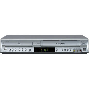 JVC HR-XVC12S DVD/VCR Combo Player (Silver)