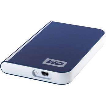 Western Digital 250GB My Passport Essential Portable USB 2.0 Hard Drive (Blue)