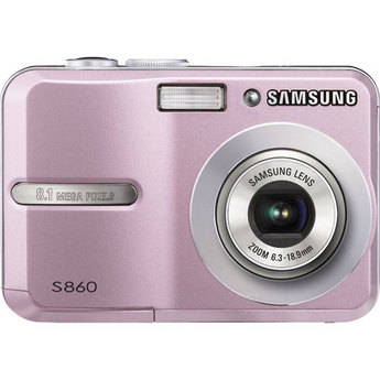Samsung C�mera Digital S860 (Rosa)