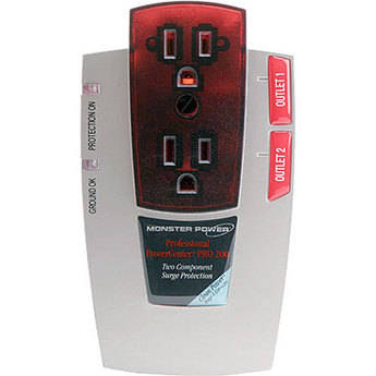 Monster Cable Pro 200 PowerCenter with Clean Power Stage 1 & Surge Protection